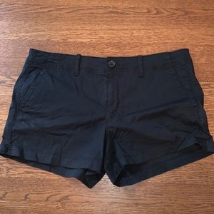 American Eagle black cotton shorts
